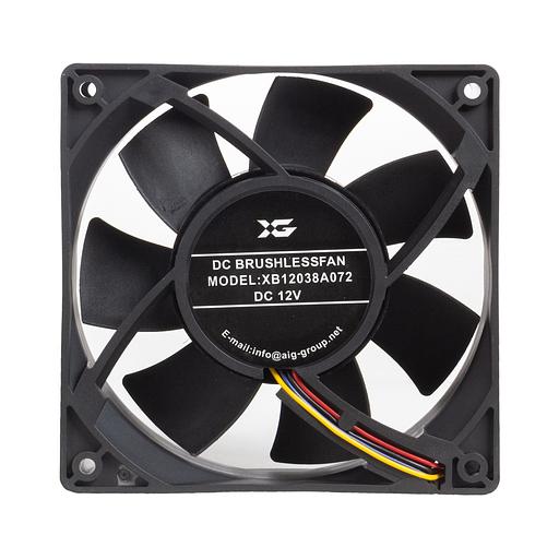 Кулер для компьютерного корпуса X-Gamel XB12038A072 чёрный фото 2