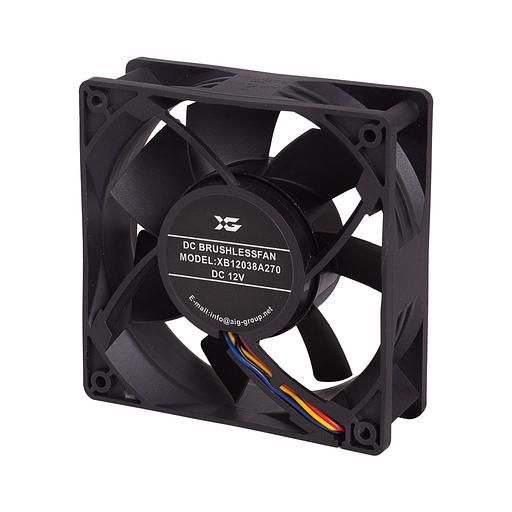 Кулер для компьютерного корпуса X-Gamel XB12038A270 чёрный фото 1
