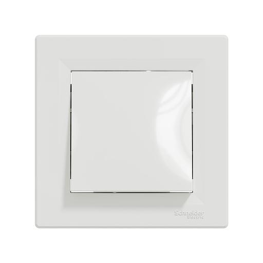 Выключатель одноклавишный SE EPH0100121 Asfora 10AX в сборе быстрозажим. клеммы белый фото 2