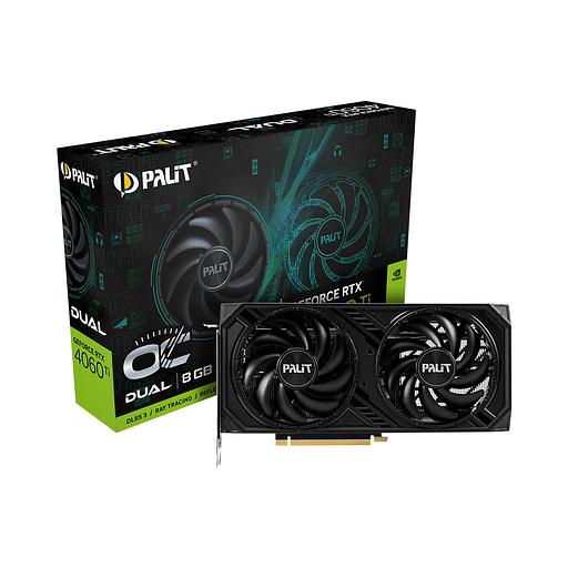 Видеокарта PALIT RTX4060Ti DUAL OC 8G (NE6406TT19P1-1060D) фото 3