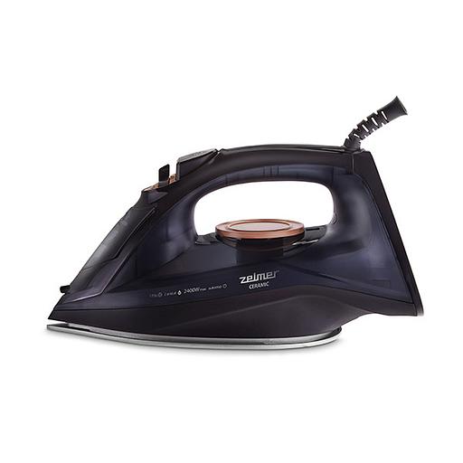 Утюг Zelmer ZIR1505 Ceramic цвет графит тёмно фиолетовый оранжевый фото 1