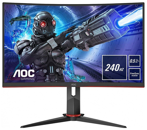 Монитор 27" AOC C27G2ZU/BK Черный фото 1