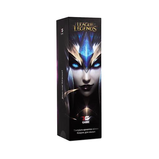 Коврик для компьютерной мыши X-game League Legends 295 x 770 x 4mm Чёрный фото 3