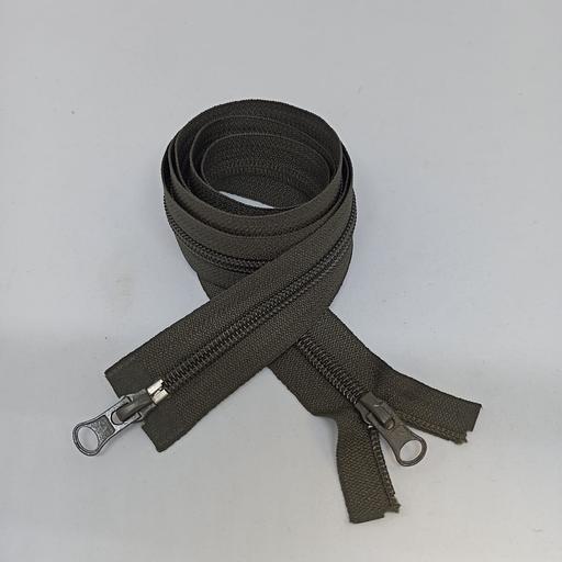 Молния спираль №7 110см 2 зам Болотный фото 1