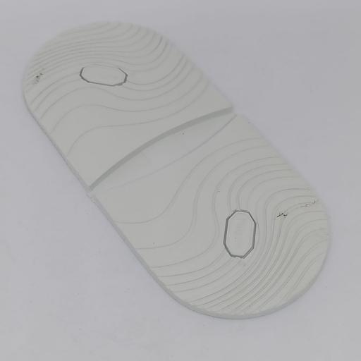 Набойка формованная Н0026 6,5мм белый фото 1