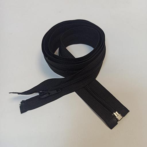 Молния спираль №5 100 см 1 зам. черная фото 1