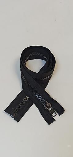 Молния трактор №8 80см. 1 зам. Черный Импорт (Италия) фото 1