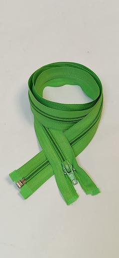 Молния спираль №5 80см. 1 зам. Салатовый фото 1