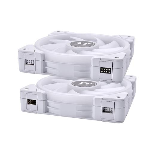 Кулер для компьютерного корпуса Thermaltake SWAFAN EX12 RGB PC Cooling Fan White (3-Fan Pack) CL-F161-PL12SW-A фото 2