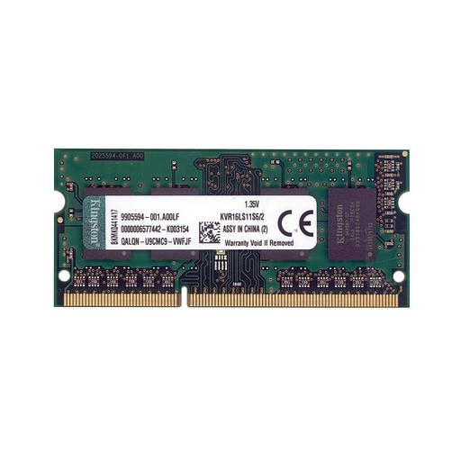 Модуль памяти Kingston ValueRAM KVR16LS11S6/2 DDR3 2GB фото 1
