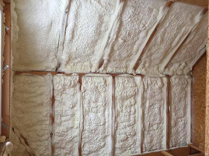 Утепление пеной ППУ (пенополиуретаном) фото 7