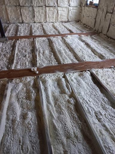 Утепление пеной ППУ (пенополиуретаном) фото 8