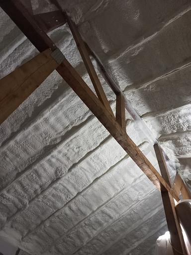 Утепление пеной ППУ (пенополиуретаном) фото 9