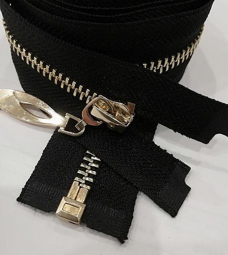 Молния металл №5 110см. 1зам. Золото фото 1