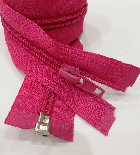 Молния спираль №5 80см. 1 зам. Малиновый фото 1