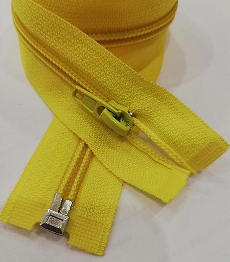 Молния спираль №5 80см. 1 зам. Желтый фото 1