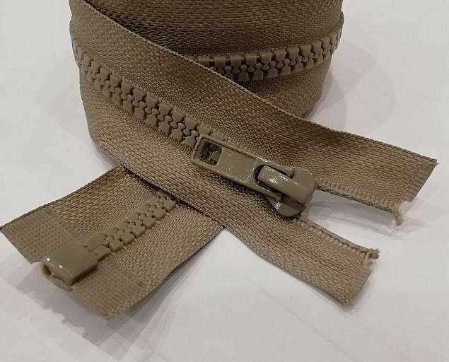 Молния трактор №5 80см. 1 зам. Темно-бежевый фото 1