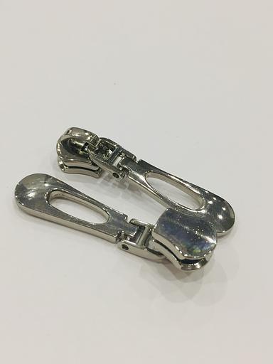 Бегунок мет.молн. №5 сумочный Белый никель фото 1