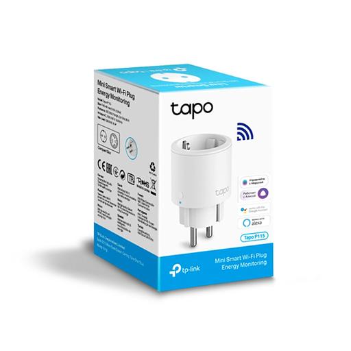 Умная мини Wi-Fi розетка TP-Link Tapo P115 фото 3