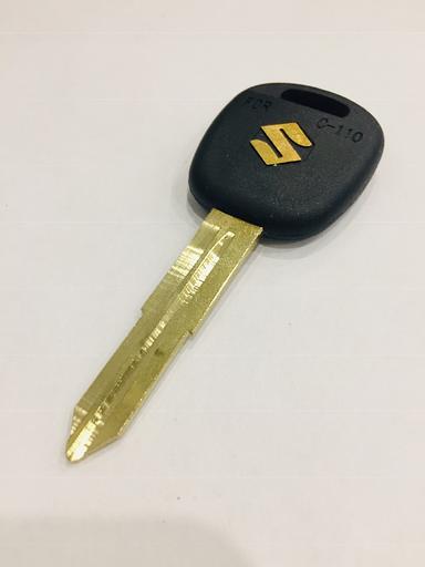 Заготовка автомобильного ключа без чипа С-111L фото 1