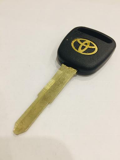 Заготовка автомобильного ключа без чипа С-076L фото 1