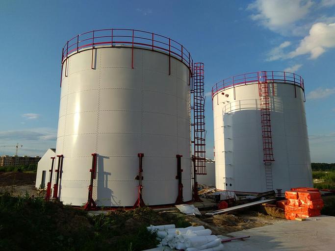 Цилиндрические резервуары по индивидуальному проекту фото 2