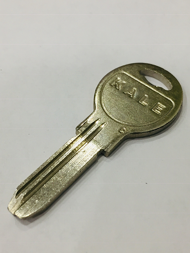 Заготовка ключа KALE, 2 паза (PKA 1) фото 1