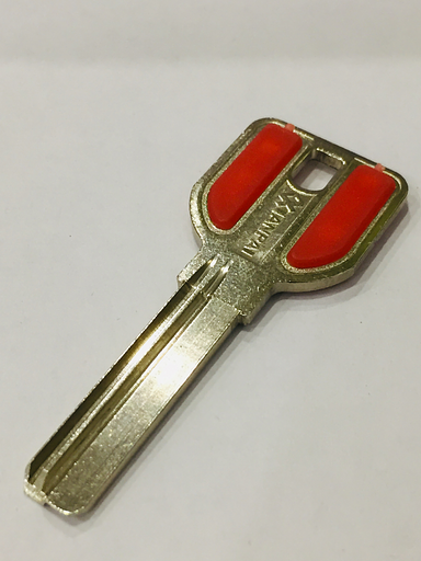 Заготовка ключа MSM, 2 паза (32 мм,H-017) фото 1