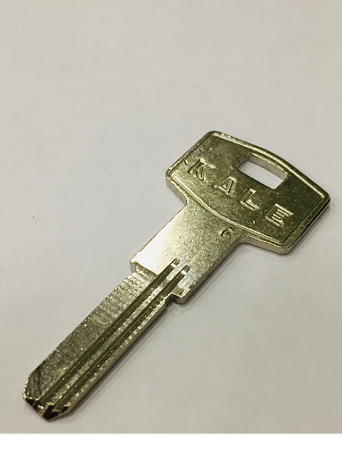 Заготовка ключа KALE под бронь, 2 паза (PKA 16) фото 1
