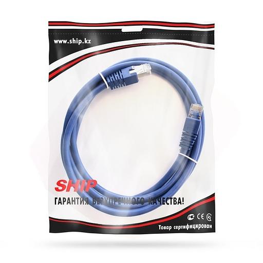 Патч Корд SHIP S7025BL0300-P Cat.6 FTP RJ-45 3 м Синий Экранированный Пол. пакет фото 2