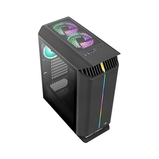 Компьютерный корпус Aerocool Gladiator Duo-G-BK-v1 без Б/П фото 2