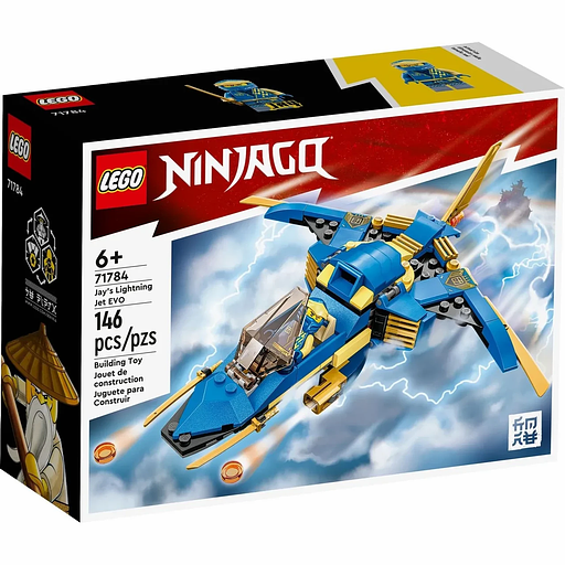 Конструктор LEGO Ninjago Реактивный самолет Джея EVO 71784 фото 1