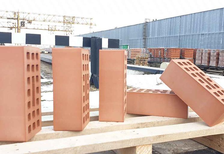 Кирпич пустотелый керамический рядовой утолщённый Персид-1,4 НФ 250х120х88 мм опт фото 3