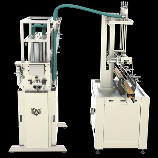 Автомат розлива спокойных и пенящихся жидкостей в тару 0,5 - 2,0 л АР-3000П-МГ (поршневой, со смещением, с опусканием) фото 3