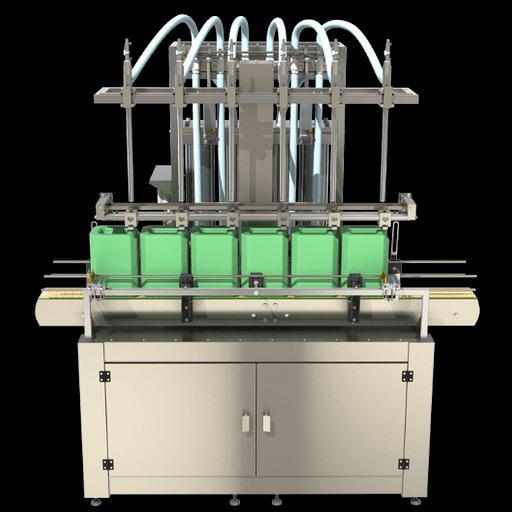 Автомат розлива спокойных и пенящихся жидкостей в тару 0,5 - 2,0 л АР-3000П-МГ (поршневой, со смещением, с опусканием) фото 6