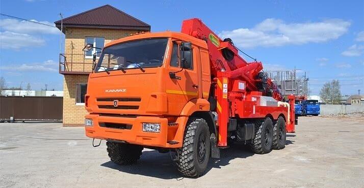 Автогидроподъемник Hansin HS 450A на шасси КАМАZ 43118 (СПМ 732705) фото 1