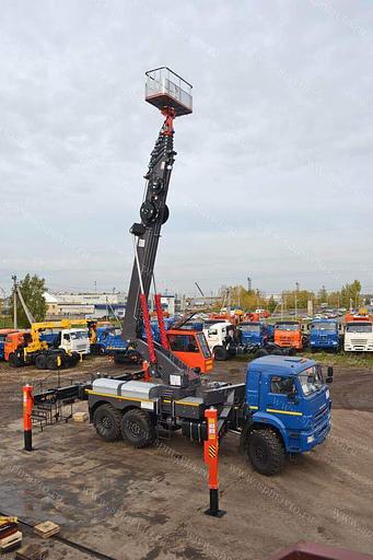 Автогидроподъемник Hansin HS 450A на шасси КАМАZ 43118 (СПМ 732705) фото 2