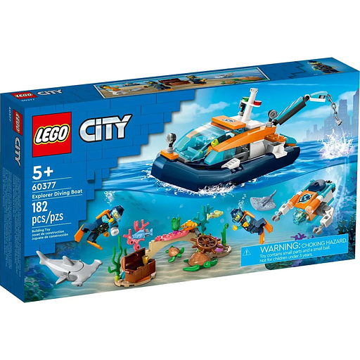 Конструктор LEGO City Исследовательская подлодка 60377 фото 1