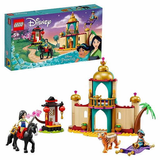 Конструктор LEGO Disney Приключения Жасмин и Мулан 43208 фото 1