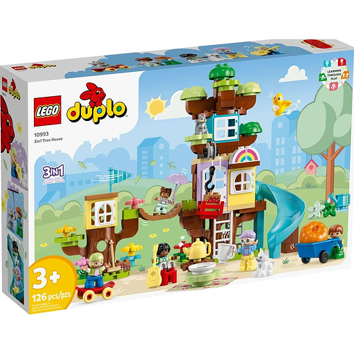 Конструктор LEGO DUPLO Домик на дереве 3 в 1 10993 фото 1