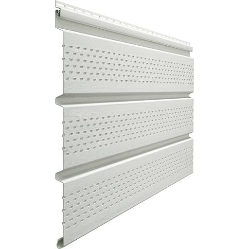 Сайдинг Standart «Софит T4 с полной перфорацией» пломбир опт фото 1