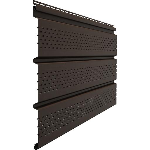 Сайдинг Standart «Софит T4 с полной перфорацией» шоколад опт фото 1