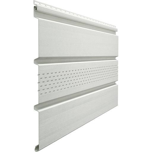 Сайдинг Standart «Софит T4 с центральной перфорацией» пломбир опт фото 1