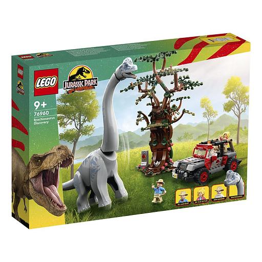 Конструктор LEGO Jurassic Park Открытие брахиозавра 76960 фото 1
