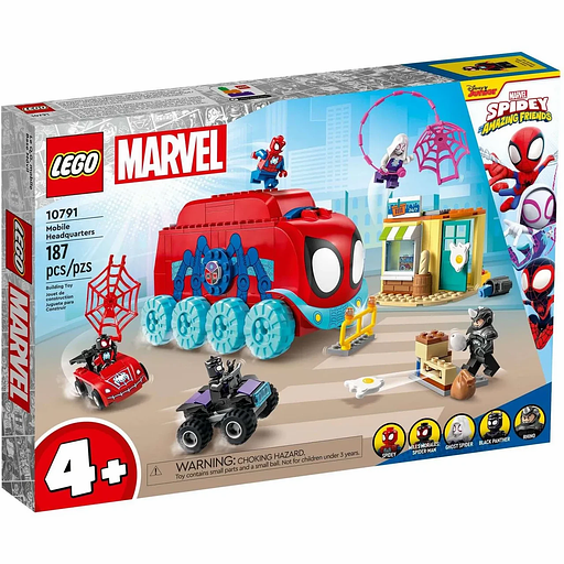 Конструктор LEGO Marvel Мобильная штаб-квартира команды Паука 10791 фото 1