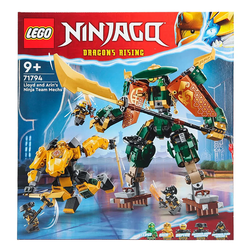 Конструктор LEGO Ninjago Командные роботы ниндзя Ллойда и Арин 71794 фото 1