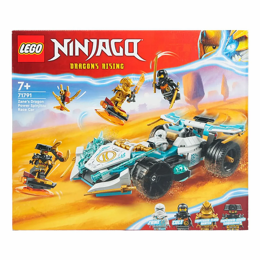 Конструктор LEGO Ninjago Сила дракона Зейна: Гоночный автомобиль Кружитцу 71791 фото 1
