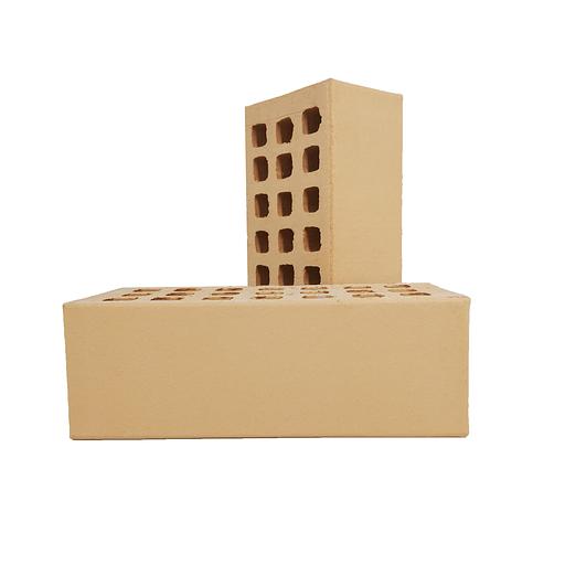 Облицовочный кирпич «Сахара» пустотелый одинарный фото 1