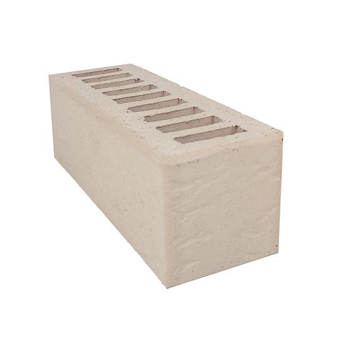 Облицовочный кирпич «Сливки» с накатом «Кора дерева» пустотелый ЕВРО утолщенный фото 3