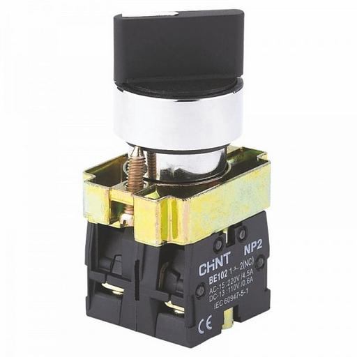 Переключатель CHINT NP2-BD33 3 положения с фиксацией 2НО IP40 574849 фото 1